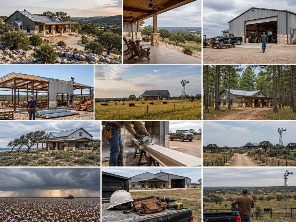 Barndominium Floor Plans in Texas